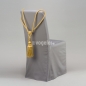 Preview: Raffhalter mit Quaste, L ca. 70 cm, Gold/Gold