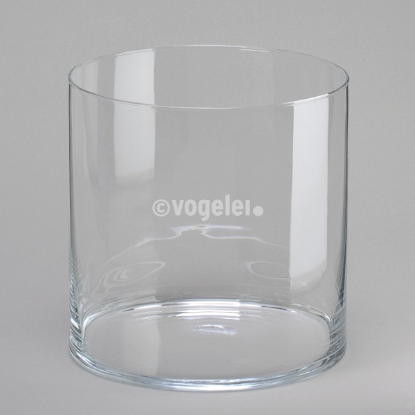 Glaszylinder, H 25 x D 25 cm, Klar
