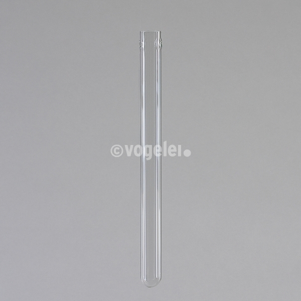 Glasphiole klein, H 38 cm x D 30 mm, Klar