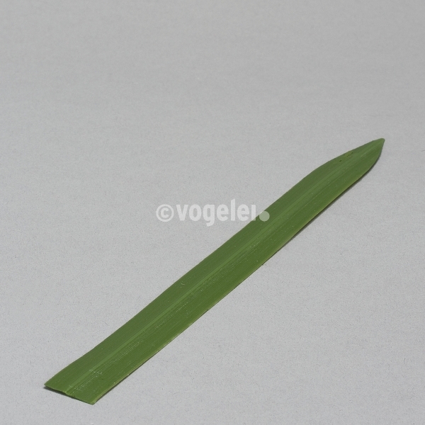 Schwertblatt 1/4, textil, ohne Drahtkern, Grün