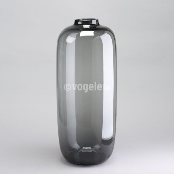 Vase Bubble maxi, Glas, H 70 x D 30 cm, Grey