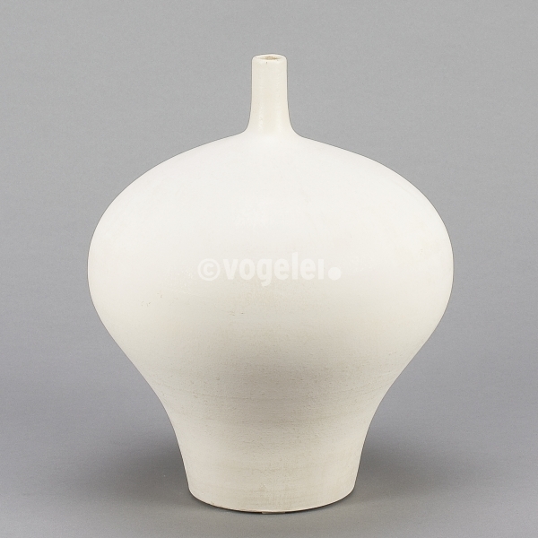 Flaschenvase Minhoi, H 30 x D 25 cm, Beige