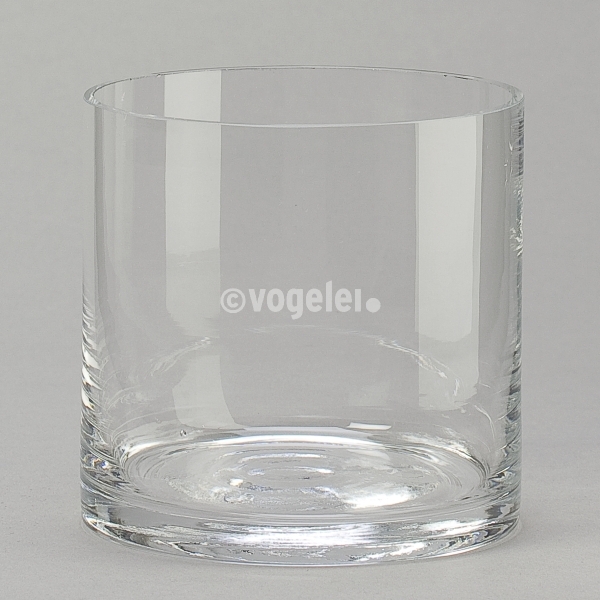 Glaszylinder, 10 x 10 cm, Klar