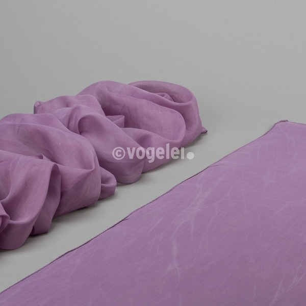 Organdy 350, BW, ca.L 350 x B 40 cm, Burnt Violett