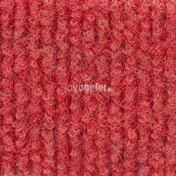 Teppichboden Rips Standard, Zuschnitt, Rot