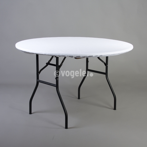 Molton für Tisch rund D 120-150 cm, Weiss