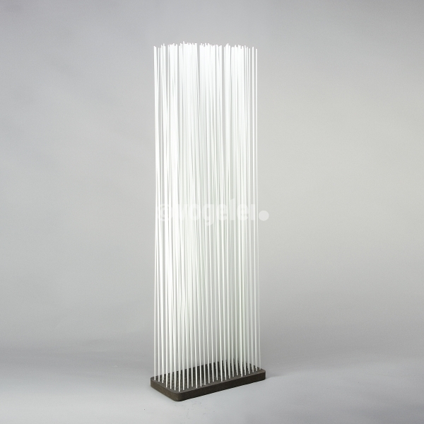Paravent Sticks, Glasfaserstäbe, H 180 cm, Weiss