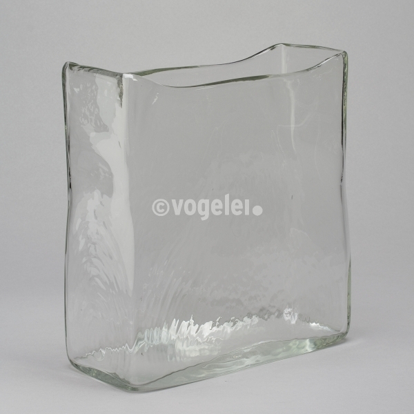 Glashafen, rechteckig, H 30 x 30 x 12 cm, Klar