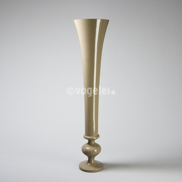 Vase Lack, H 182 x Do 44 cm, Mokka