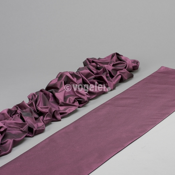 Tischläufer Saba, L 350 x B 20 cm, Aubergine