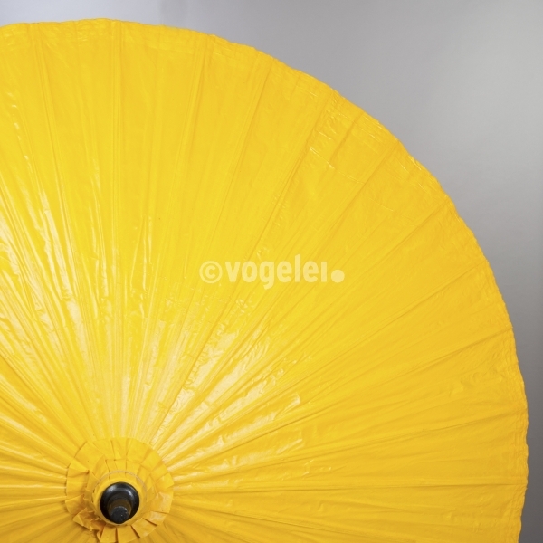 Sonnenschirm, D 200 cm, BW lackiert, Gelb