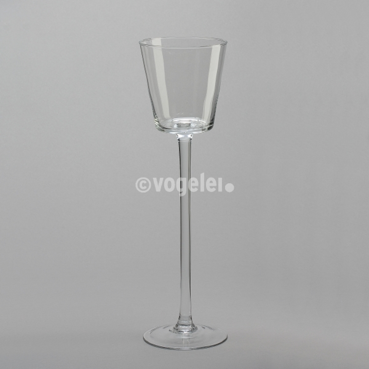 Stielglas Gala mittel, H 40 cm, Klar