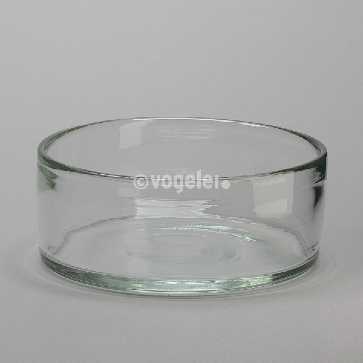 Glasschale Lounge, mittel, H 10 x D 25 cm, Klar