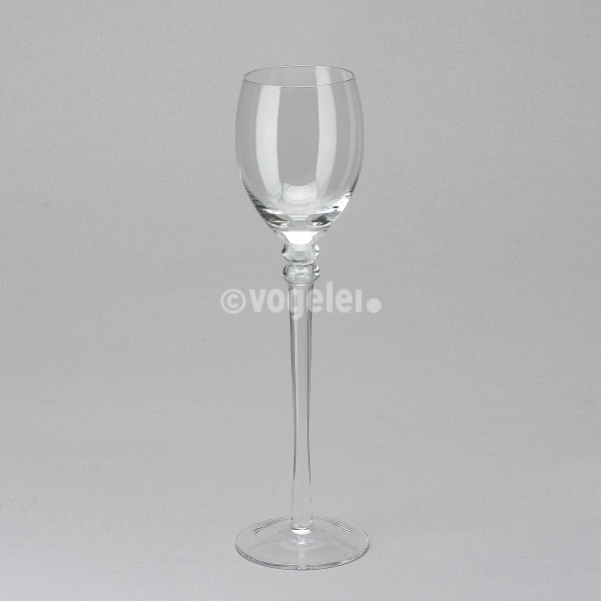 Weisswein-Glas, H 26 cm, Do 6 x Du 8 cm, Klar