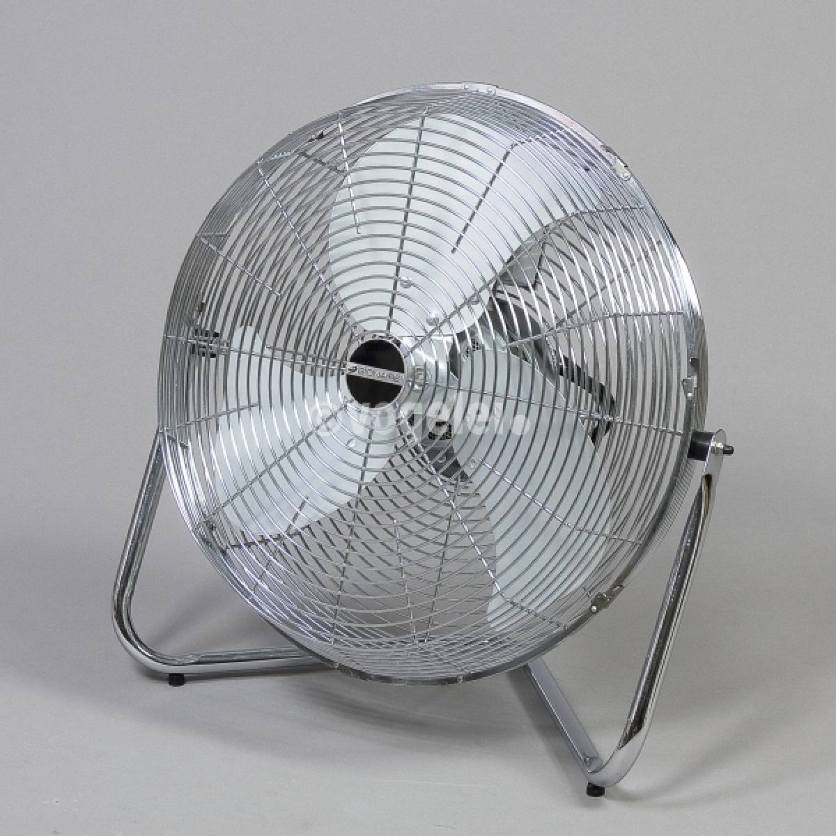 Ventilator, Chrom, 3 Stufen Stahlrotor, 46 cm