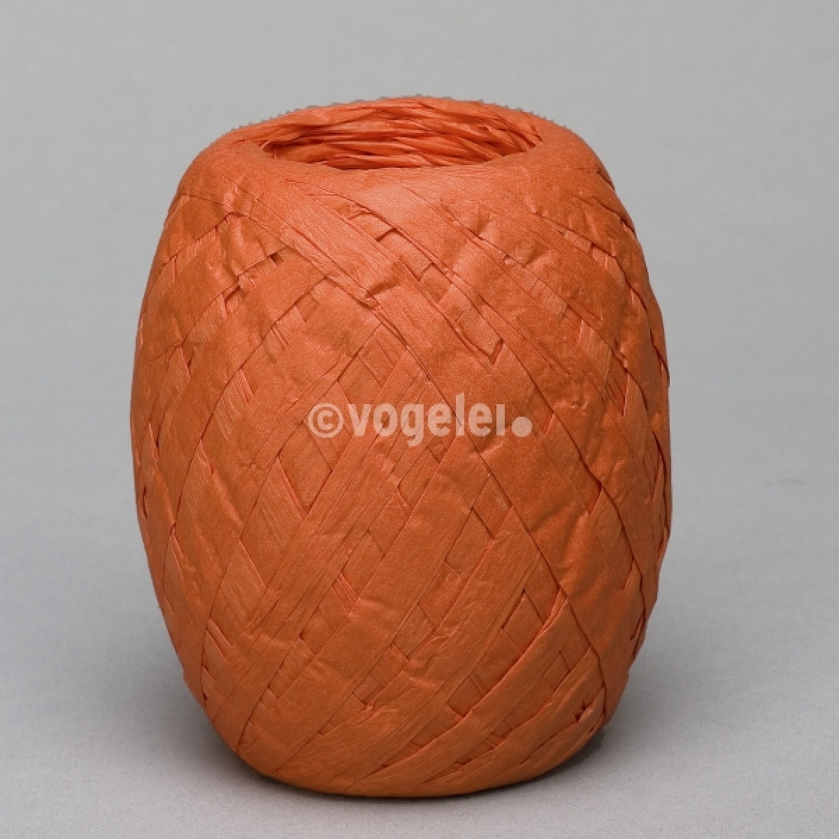 Raffia, Papier, L 45,5 m, Orange