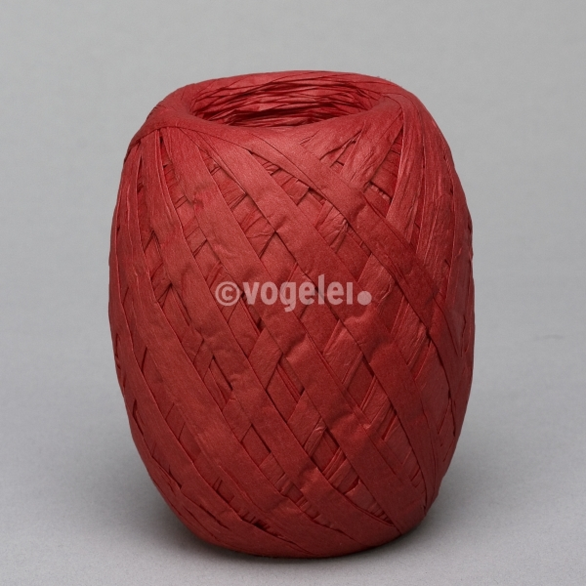 Raffia, Papier, L 45,5 m, Rot