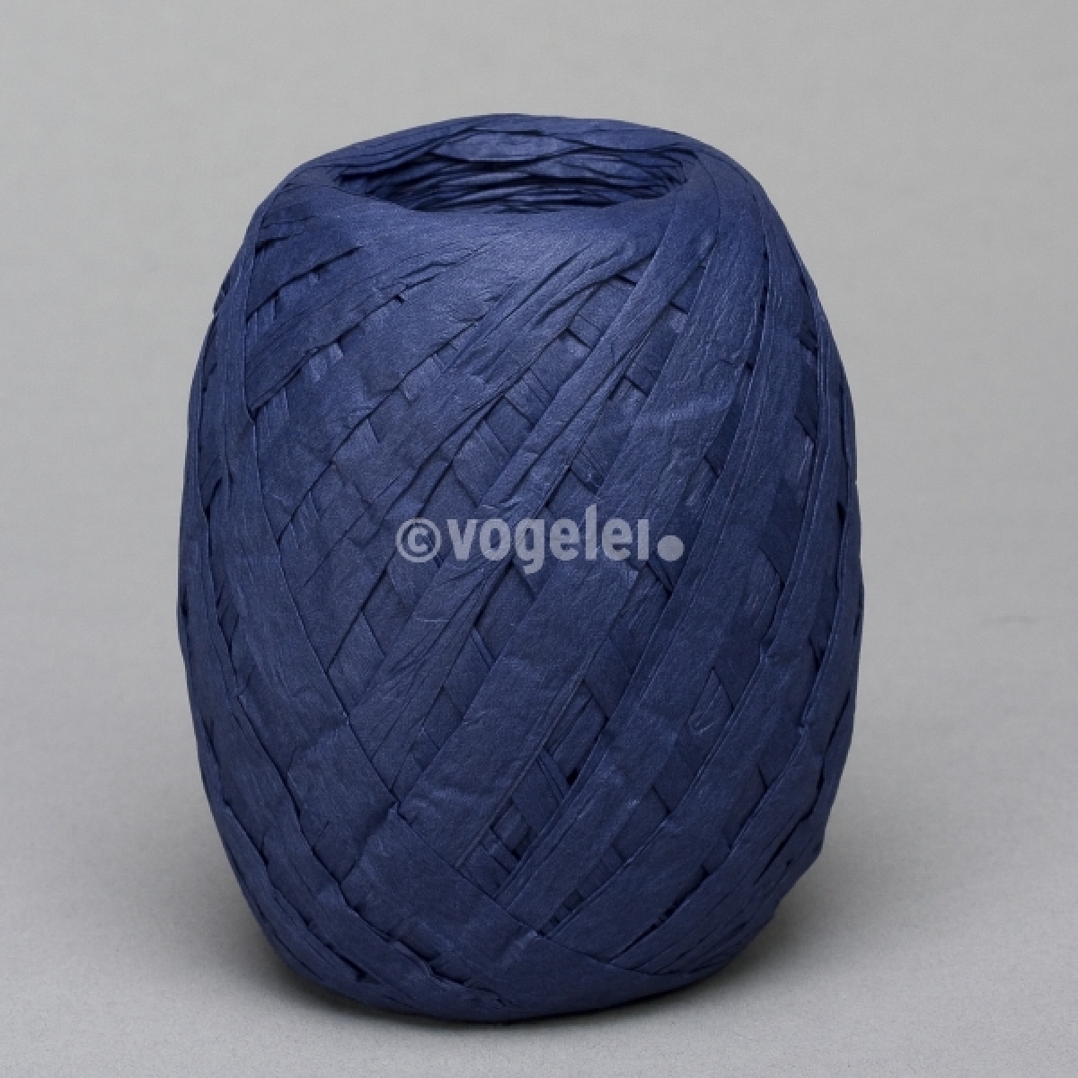 Raffia, Papier, L 45,5 m, Blau